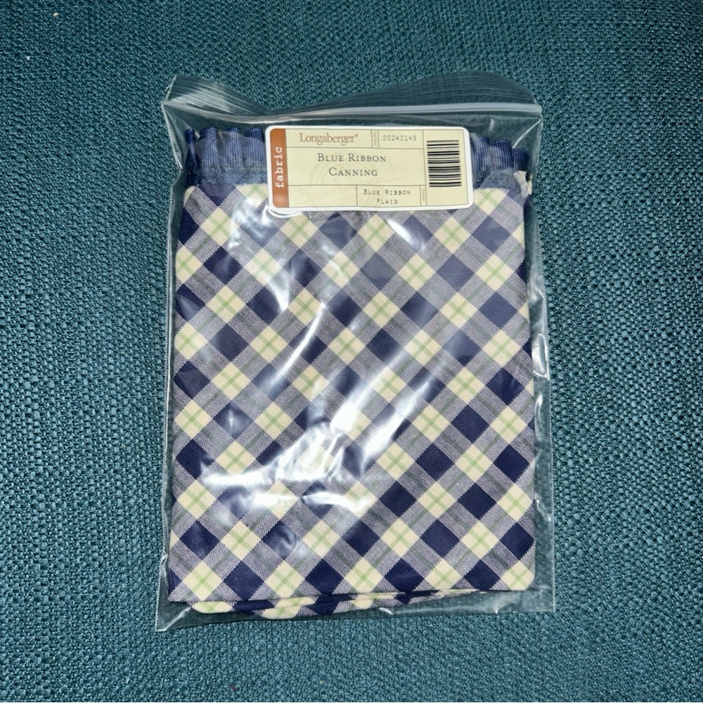 Longaberger Blue Ribbon Canning Liner only